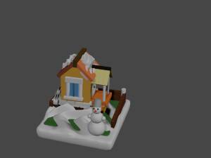 House 3D 모델