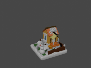 House 3D 모델