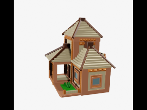House 3D 模型