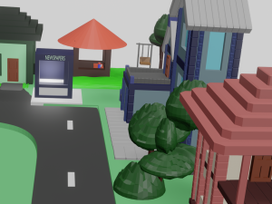 Mini city Modelo 3D