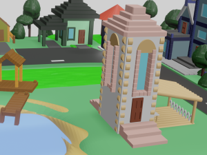 Mini city Modelo 3D