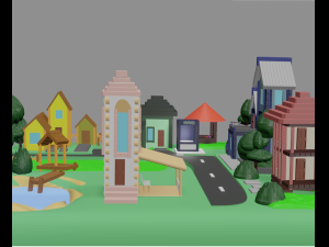 Mini city Modelo 3D