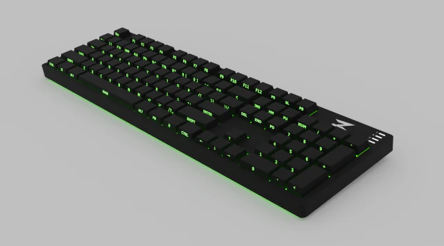 Keyboard ZET Gaming EDGE 3D Model .c4d .max .obj .3ds .fbx .stl .blend