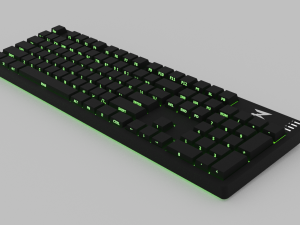 Keyboard ZET Gaming EDGE 3D Модель