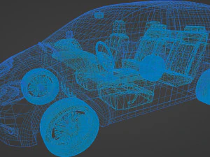 Lancia Musa 2012 3D Model