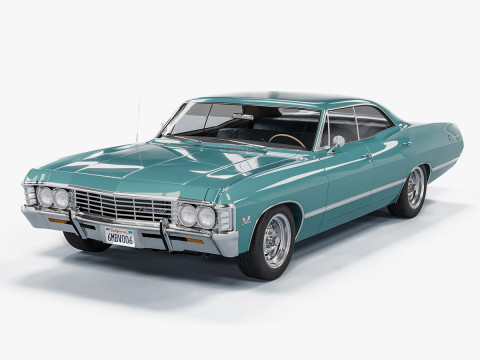 Chevrolet Impala 1967 3D Model
