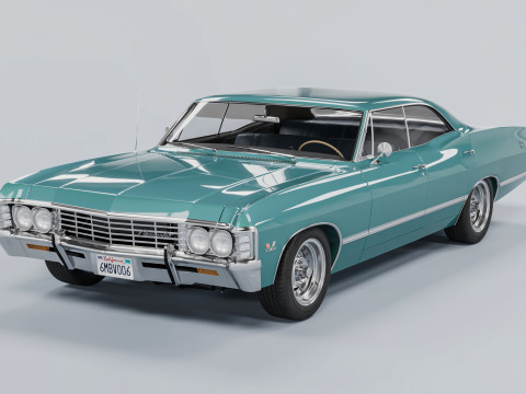 Chevrolet Impala 1967 Modelo 3D