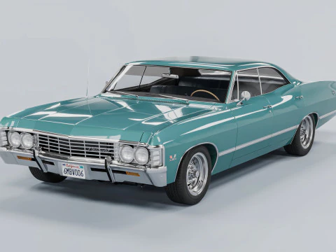 Chevrolet Impala 1967 3D Model
