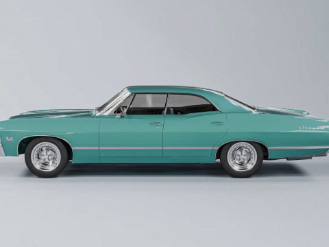 Chevrolet Impala 1967 Modelo 3D