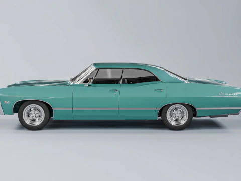Chevrolet Impala 1967 3D Model