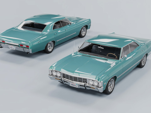 Chevrolet Impala 1967 Modelo 3D