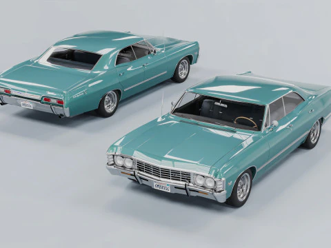 Chevrolet Impala 1967 3D Model