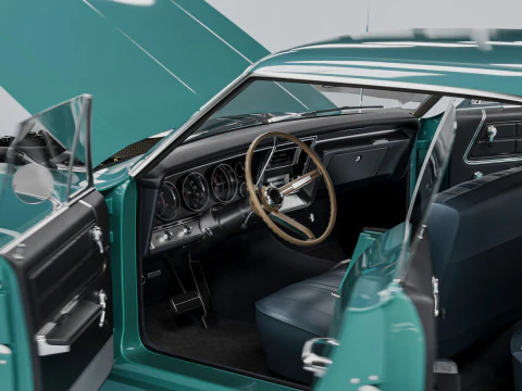 Chevrolet Impala 1967 3D Model