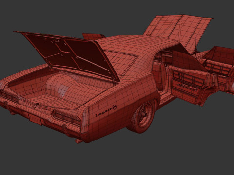 Chevrolet Impala 1967 Modelo 3D