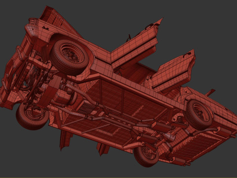 Chevrolet Impala 1967 Modelo 3D