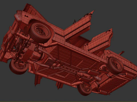 Chevrolet Impala 1967 3D Model