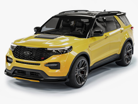 Explorer ST 2020 3D Model