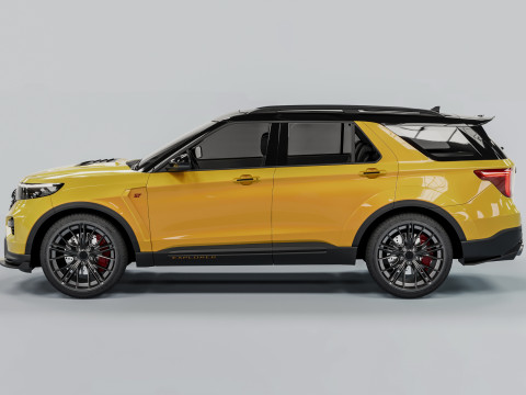 Explorer ST 2020 3D Модель