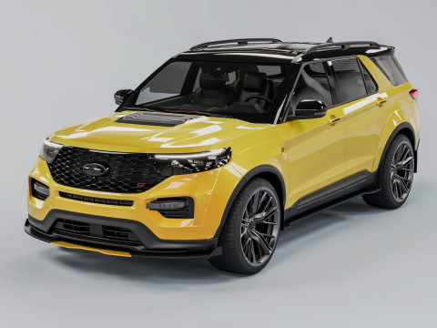Explorer ST 2020 3D Модель