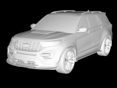 Explorer ST 2020 3D Модель