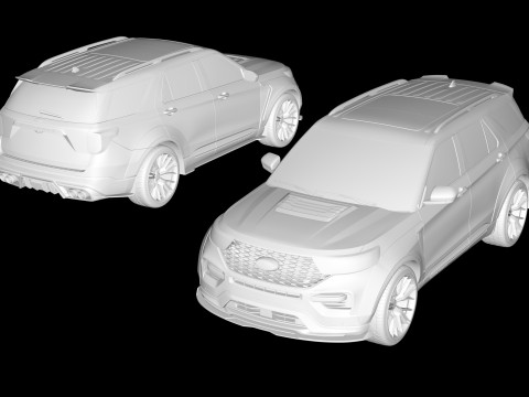 Explorer ST 2020 3D Модель