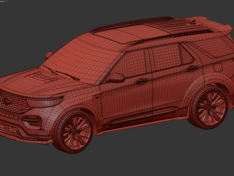 Explorer ST 2020 3D Модель