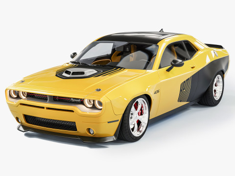 Плімут Куда 3D Модель