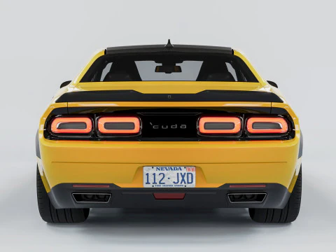 Plymouth Cuda 3D Model