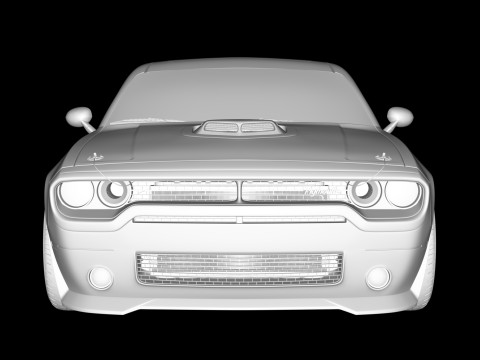Plymouth Cuda 3D Model