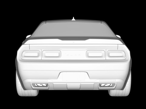 Plymouth Cuda 3D Model