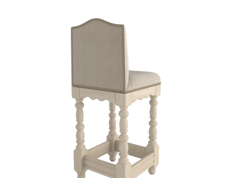 Banco de bar Modelo 3D