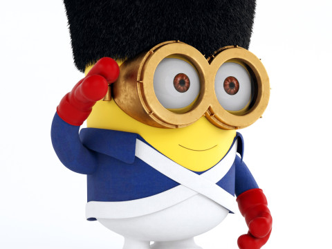 Minionek Napoleon Model 3D