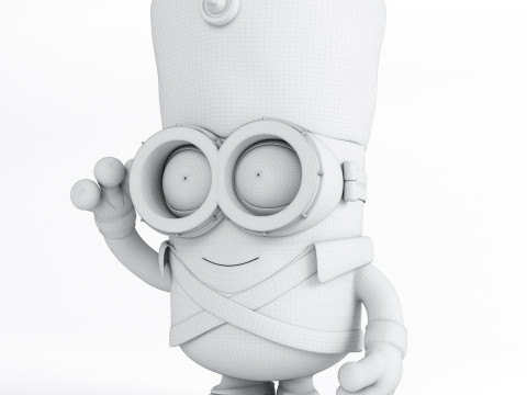 Minionek Napoleon Model 3D