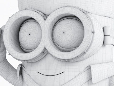 Minionek Napoleon Model 3D