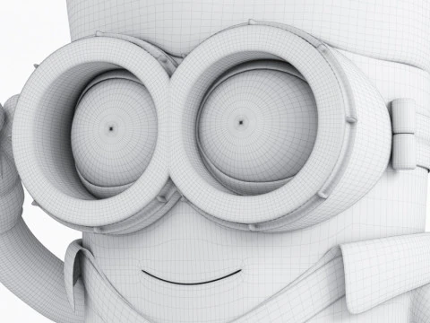 Minion napoleon 3D Model