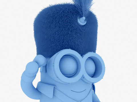 Minionek Napoleon Model 3D