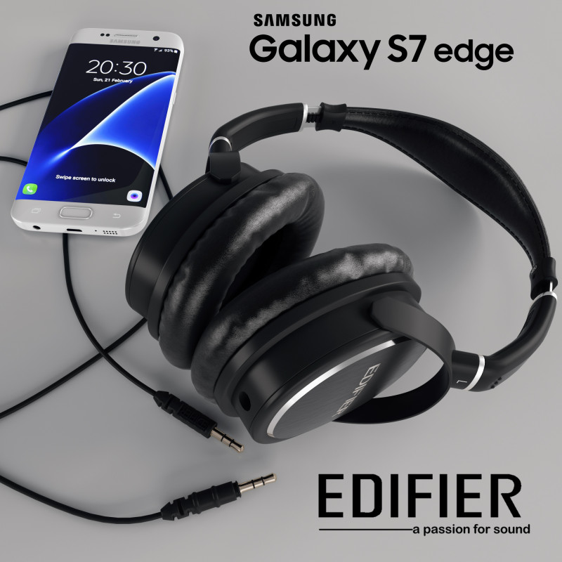Galaxy S7 Edge Edifier H850 3Dモデル .c4d .max .obj .3ds .fbx .stl .blend