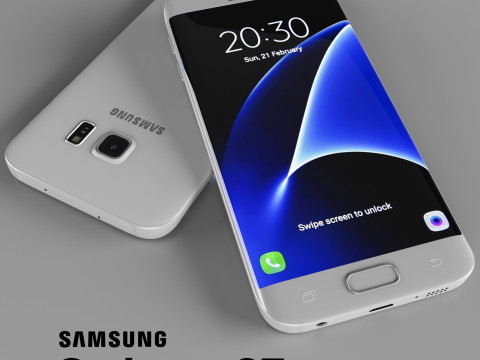 Galaxy S7 Edge Edifier H850 3Dモデル