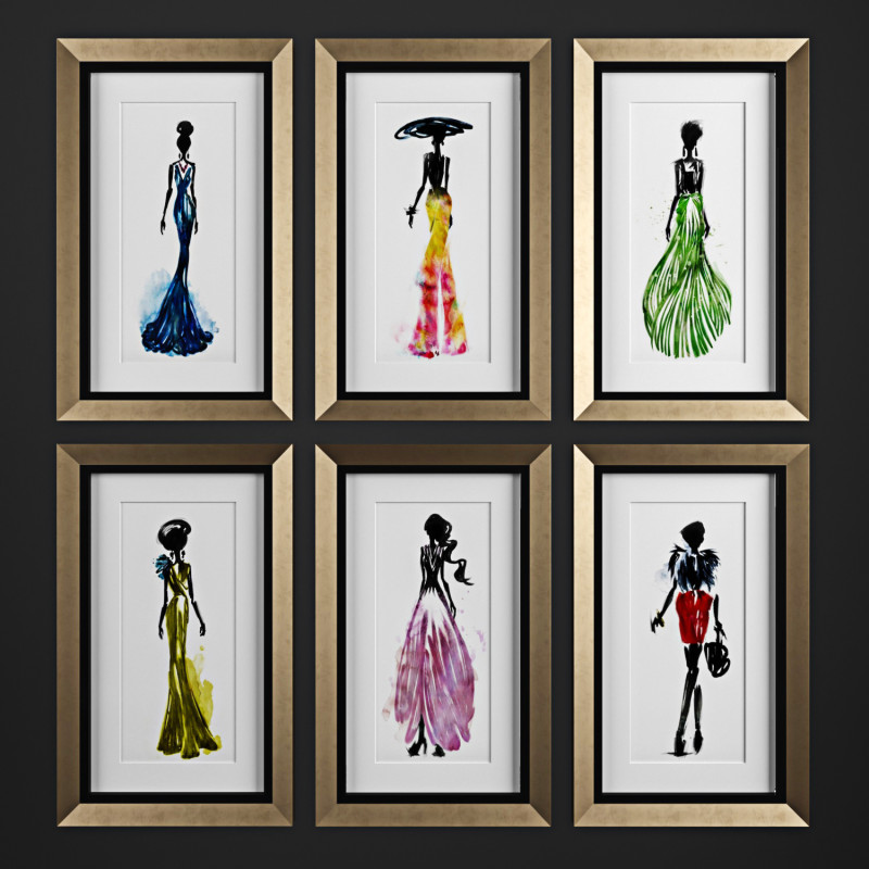 Conjunto de fotos Modelo 3D .c4d .max .obj .3ds .fbx .stl .blend