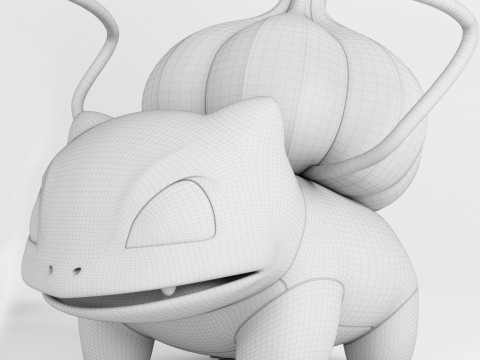 Pokemon Bulbasaur 3D Model