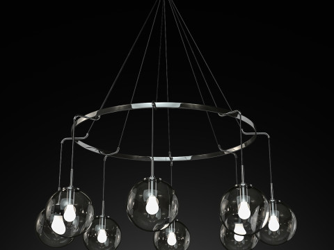 RH LANGUEDOC ЛЮСТРА 72 3D Модель