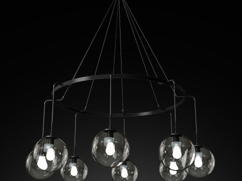 RH LANGUEDOC ЛЮСТРА 72 3D Модель