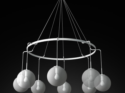 RH LANGUEDOC ЛЮСТРА 72 3D Модель