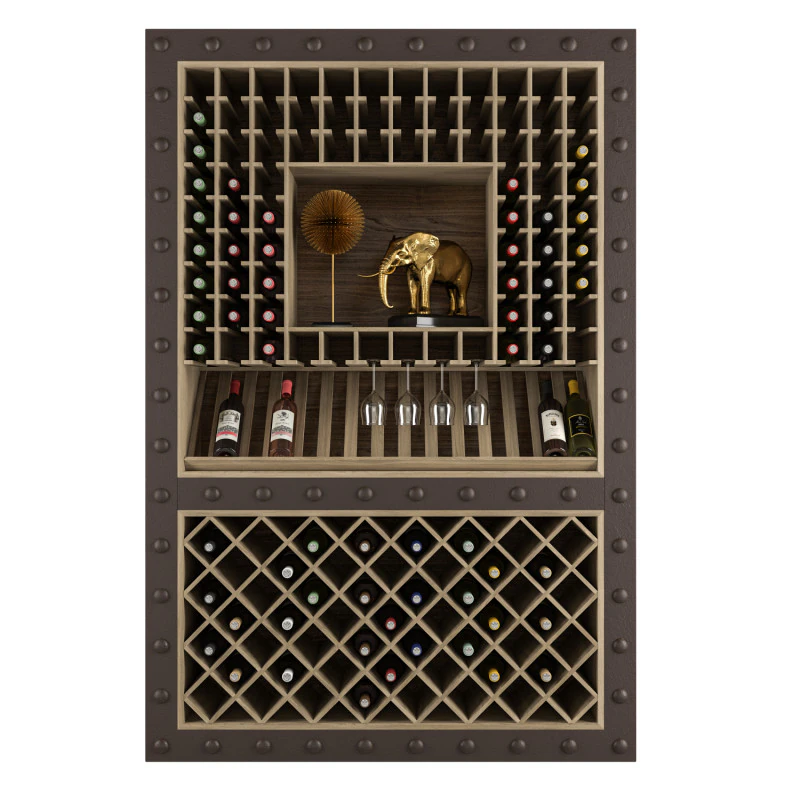 Wine cabinet Decoquality 3D 3D Model .c4d .max .obj .3ds .fbx .stl .blend