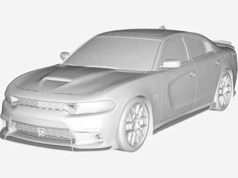Dodge Charger Daytona Modelo 3D