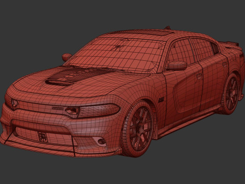Dodge Charger Daytona Modelo 3D