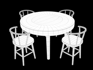 Dining room 3D Model