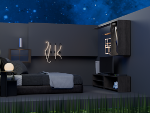 BEDROOM ARCHITECT ROOM interior 3D Модель