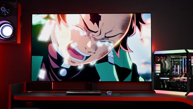 Gaming setup 3D Model .c4d .max .obj .3ds .fbx .stl .blend 