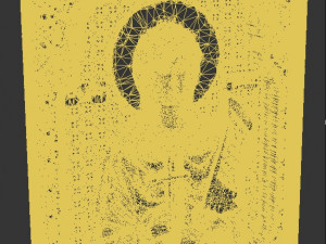 Icon of Saint Seraphima 3D Модель